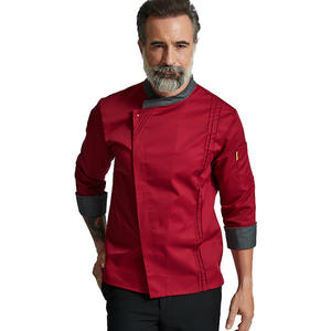 Nouveaux modèles de blouses de chef à manches longues, uniforme de chef, veste de cuisinier - Product Image 1