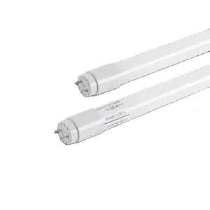 Tubo de luz T8 3000k 4000k 6500k, lâmpada fluorescente de alta eficiência e economia de energia, tubo de luz dividido, 0.6m/1.2m