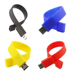 Custom Logo Bracelet Flash Memory Stick Promotional Business Gift <b>Storage</b> <b>USB</b> Drive - Product Image 4
