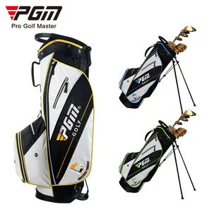 Pgm qb026 bolsas de golf de nylon, luz e portátil, bolsa para clubes de golfe para homens