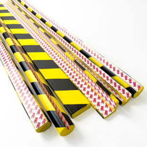 Aide au stationnement pour <span class=keywords><strong>garage</strong></span> Protecteur en caoutchouc en mousse PU Protecteur de bord de mur anti-rayures avec avertissement Pare-chocs d'angle - Product Image 1