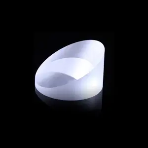 Factory Custom High Quality Optical Crystal Sapphire Infrared Quartz Glass Wedge Prism