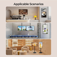 Pantalla Digital Android para Menús, de 32-85 Pulgadas, LCD HD, para Restaurantes de Comida Rápida, Tiendas Minoristas, Centros Comerciales, Animación, OEM