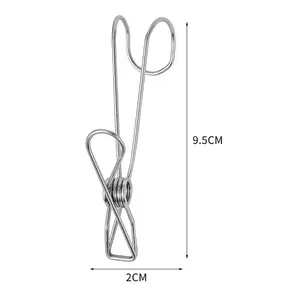 Populaire Huishoudelijke Kleding Drogen Pinnen Roestvrij Staal Kleding Opknoping Clip