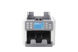 Compteur de billets automatique P100 de haute qualité avec détecteur <span class=keywords><strong>EUR</strong></span>/USD/LYD UV MG IR DD, machine de comptage d'argent de qualité professionnelle, trémie de 1500 pièces - Product Image 2