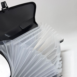 A4 thư Kích thước PVC mở rộng thư mục tập tin với xử lý xách tay tài liệu và thư mục trình bày Phụ kiện - Product Image 5