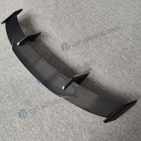 BENSNEES personnalisé noir brillant en Fiber de carbone sec aileron de coffre arrière aile de botte pour BMW M3 G80 M4 G82 queue de becquet d'aile en carbone