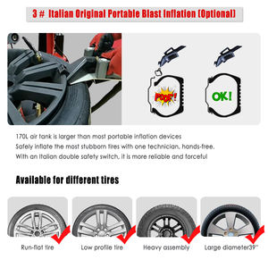 Lawrence 완전 자동 타이어 교체기 Unite 타이어 수리 장비 휠 교체 기능 포함 - Product Image 4