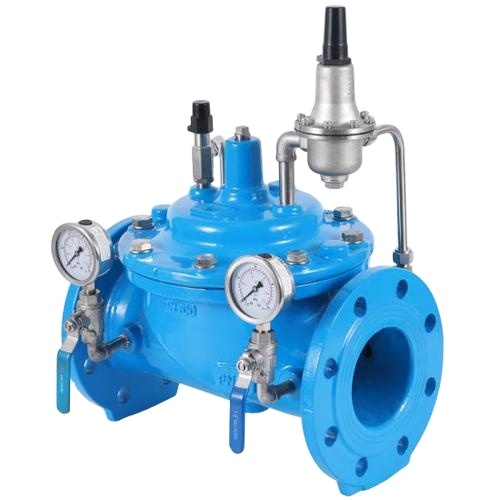 Pressure Reducing Valve,Industrial 200HCV PN50 Pressure Reducing Valve Hydraulic Control Valves for Water Lines