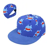 Custom 5 Panels 100% polyester Sublimation Baby child toddler Floral Snapback Hat Baseball Cap Wholesale
