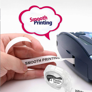 Cintas de Etiquetas de Papel Negro sobre Blanco de 12 mm * 4 m Compatibles con la <span class=keywords><strong>Impresora</strong></span> <span class=keywords><strong>Dymo</strong></span> <span class=keywords><strong>LetraTag</strong></span> LT91200 91330 para LT-100H LT-100T - Product Image 3