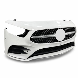 Pare-chocs avant d'origine pour <span class=keywords><strong>Mercedes</strong></span>-Benz <span class=keywords><strong>Classe</strong></span> A W177 <span class=keywords><strong>AMG</strong></span> <span class=keywords><strong>Line</strong></span>, complet avec calandre diamantée, radiateur OEM <span class=keywords><strong>A200</strong></span>/A180 - Product Image 3