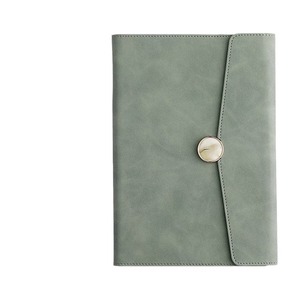 Cuaderno de Cuero A5 de Hojas Sueltas, Regalo de Oficina, Personalización, Estilo Minimalista - Product Image 1