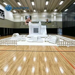 Área de Juegos Infantil Blanca, Equipo de Juego Interior Portátil, Gimnasio de Juego Suave Montessori para Niños - Product Image 2