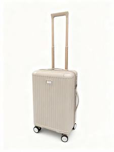 Valise à roulettes en plastique personnalisable, nouveau style, incontournable, avec 8 roues et serrure TSA pour des voyages sécurisés - Product Image 5