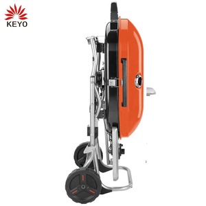 Side Burner Portable Foldable <strong>Propane</strong> Grill <strong>Griddle</strong> Gas Barbecue <strong>Camping</strong> Outdoor BBQ Grills with Trolley Powder Coated - Product Image 2