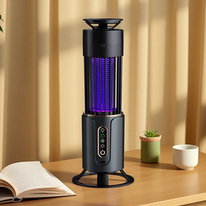 Lampe <span class=keywords><strong>anti</strong></span>-moustiques silencieuse pour le camping en plein air, piège à insectes non toxique, sans danger pour les bébés, les femmes enceintes, la maison, le bureau, le dortoir - Product Image 1