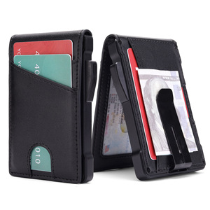 Anti Demagnetization Card Holder 4 Inch Aluminum Alloy <b>Metal</b> Minimalist Business Credit Card <b>Wallet</b> Everyday Use - Product Image 1