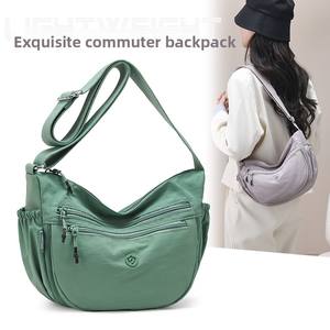Bolso de Hombro de Nylon de Alta Calidad para Mujer, Nuevo Bolso Tipo Dumpling, Versátil, de Gran Capacidad, Casual, Ligero, para Viaje - Product Image 4