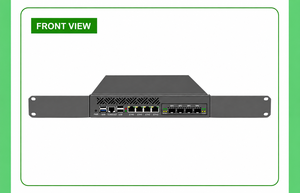 Appliance pare-feu OTS N150 9 points 5 pouces pour montage en rack, 4 ports LAN Intel 2,5 GbE, 2 ports SFP 10 G, routeur de sécurité réseau - Product Image 3