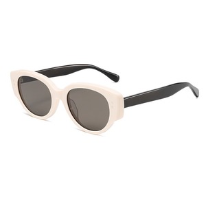 Lunettes de soleil œil de chat pour femmes, monture intégrale, protection UV400, style rétro, montures tendance pour adultes - Product Image 3