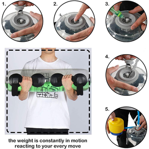 <span class=keywords><strong>Amazon</strong></span> Meilleur vendeur Sac aquatique réglable Équipement d'exercice de gymnastique Sac à eau de fitness pour l'entraînement d'équilibre Sac aquatique réglable - Product Image 3