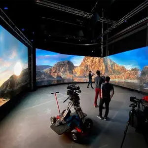 Indoor Filming Wall 3D Immersive Screen LED Video Wall HD LED Display 7680Hz Black LEDs VFX VR VP XR Virtual Production Studio