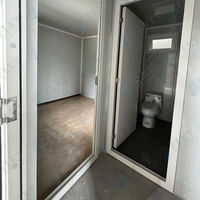 Unité de conteneur préfabriquée FLKT en kit, poste de garde modulaire, cabine de contrôle de sécurité, pièce de conteneur maritime