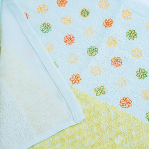 33*76cm 100% coton chiffon de nettoyage à séchage rapide doux hypoallergénique écologique multicolore tricoté imprimé tissu éponge suspendu - Product Image 1