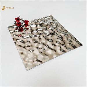 EX200 Water Ripple Effect Ceiling Textured <b>Mirror</b> 3D Wall Art Home Decor Stainless Steel Water Ripple <b>Sheet</b> <b>Mirror</b> Polished - Product Image 4
