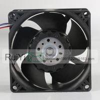 Ventilateur de refroidissement silencieux à roulement à billes 8212J/2H4P de haute qualité 24V 48V DC 12V 3.3A 39.6W AC EC 8038 80X80X38MM 8CM pour convertisseur de fréquence de châssis