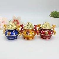 SHINNYGIFTS Statue de Dragon chinois traditionnel pour bassin au trésor Bonne chance Richesse Prospérité Figurine pour la maison Feng Shui