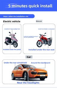 Localizzatore GPS per Veicoli J14 2G con Beidou |   Supporto per Cruscotto |   Garanzia di 1 Anno |   Compatibile con App iOS |   Rilevamento interruzione carburante e ACC - Product Image 6