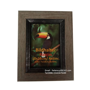 Cadre photo décoratif PS Craft éco-responsable pour la maison, 4x6, 5x7, 6x8, blanc, gris, noir, mini, en plastique - Product Image 2