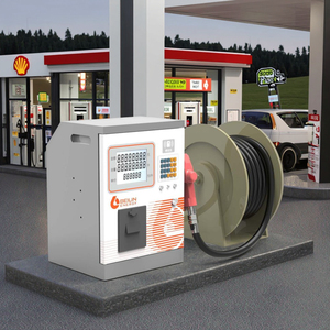 Draagbare Mini-Brandstofdispenser Kleine Mobiele Tankstationcontainer Voor Benzinevulling En Display-Toepassing - Product Image 1