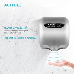 AIKE AK2800B Fabricant <span class=keywords><strong>professionnel</strong></span> Séche-<span class=keywords><strong>mains</strong></span> <span class=keywords><strong>automatique</strong></span> en acier inoxydable durable à haute vitesse pour salle de bain commerciale - Product Image 2