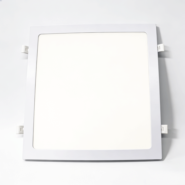 Led Ceiling Light Modern 18W Square Round LED Recessed LED Downlight 6000k Cool White Non-Dimmable Canless Cold White Can Lights