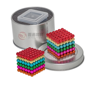 Balles magnétiques en acier inoxydable pour enfants, rondes multicolores, pour cadeau d'anniversaire, <span class=keywords><strong>lot</strong></span> <span class=keywords><strong>de</strong></span> 216 ou 1000 pièces - Product Image 2