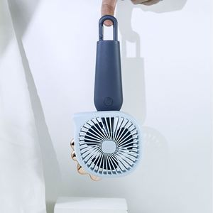 X418 Is-m141 Custom <b>Hand</b> Held <b>Fan</b> Outdoor <b>Rechargeable</b> Handle <b>Fan</b> With Hook - Product Image 3