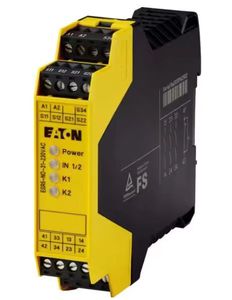 ESR5-NO-31-24VDC เซฟตี้รีเลย์ รองรับสี่ภาษา ใช้พลังงานต่ำ สำหรับควบคุมมอเตอร์ พอร์ตเครน - Product Image 4