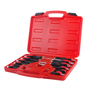 Qixin China Fabrik Maßgefertigtes 12-teiliges Werbe-Handwerkzeugset Kreuzschlitz-Schraubendreher-Set Haushaltsreparaturwerkzeuge Schraubendreher-Kit - Product Image 2