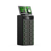 Nouvelle banque d'alimentation portable 2024 avec POS intégré, 24 emplacements, distributeur automatique empilable, chargeur rapide, banque d'alimentation pour bar, centre commercial