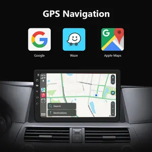 Autoradio <span class=keywords><strong>4</strong></span> cœurs Android Auto sans fil, GPS, autoradio de rechange, écran Android 7 pouces, système audio de voiture pour Toyota - Product Image 3
