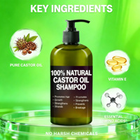 Soins capillaires naturels avec réparation en profondeur, huile d'argan du Maroc nourrissante et shampooing capillaire à la biotine biologique pour réduire les dommages