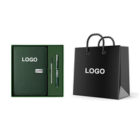 Cadeaux de luxe de l'usine professionnelle OEM ODM Carnet de notes avec boîte d'affaires personnalisable Coffret cadeau avec stylo et thermos