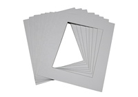 Vente en gros prédécoupé 1.4mm noyau blanc sans acide Cadre photo Matboard
