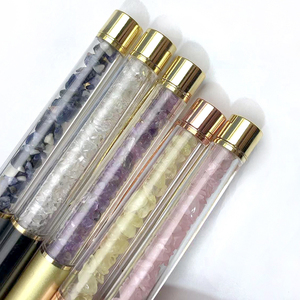 Chuse Crystal Gravels Ball <b>Pens</b> Healing Crystal <b>Pen</b> with Tiny Gemstone Chips - Product Image 6