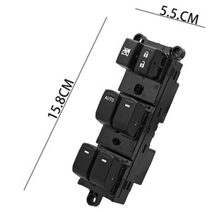 Interrupteur de lève-vitre électrique Suzuki 37990-66M00 12V avec verrouillage automatique pour commandes de portières de voiture - Product Image 3