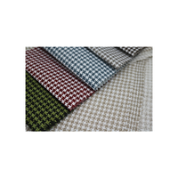 LXCS1511 Prêt en vrac anti-boulochage vérifié 100% Polyester Tissu Dobby Plaid Woven Fabrics Jacquard Fabric