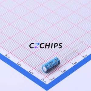 Condensador Electrolítico de Aluminio de Montaje Pasante ECR1EPT470MLL050011, D5xL11.5mm 47uF 20% 25V 2mm - Product Image 2